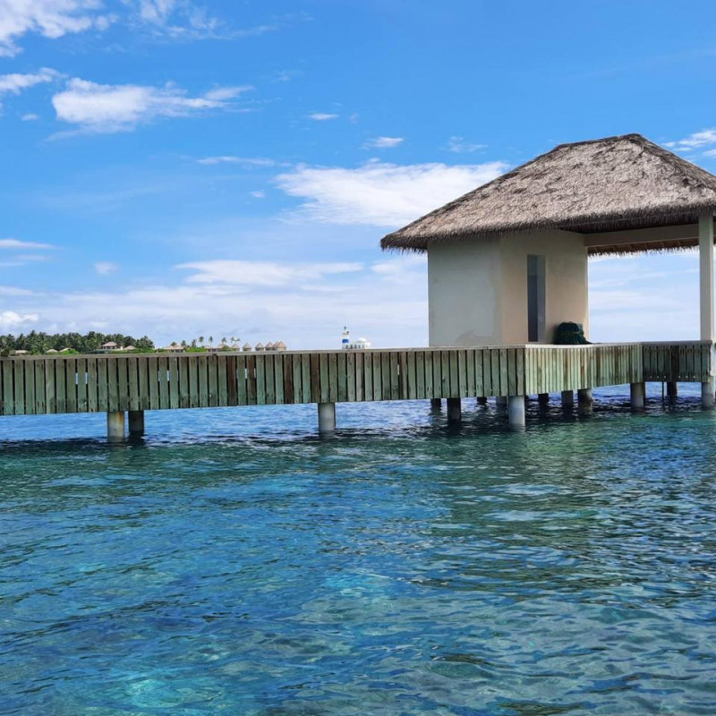 Intercontinental resort at Maamungau Maldives